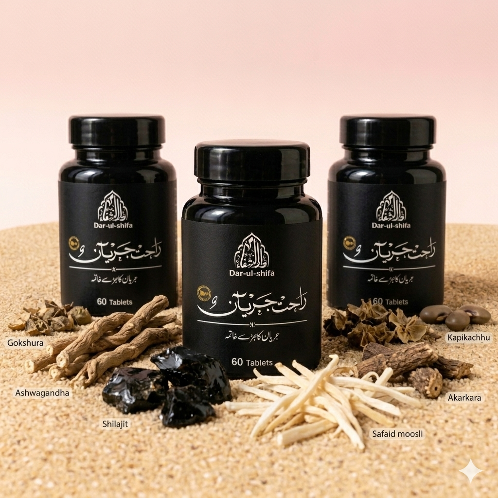 Rahat-e-Jaryan herbal tablets